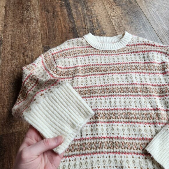 American Eagle Whoa So Soft Crewneck Sweater Size Medium in Multi Color - Picture 10 of 11